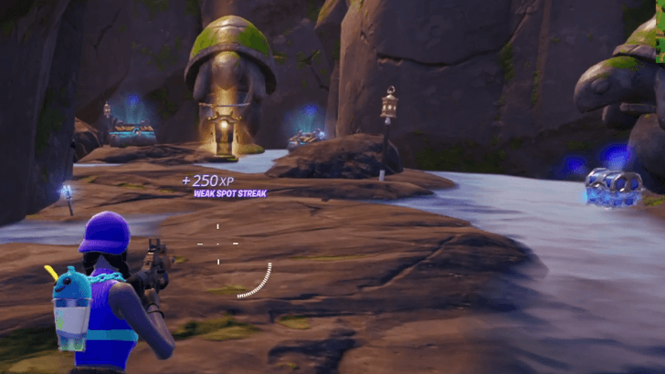 Magic Mosses secret cave Loot