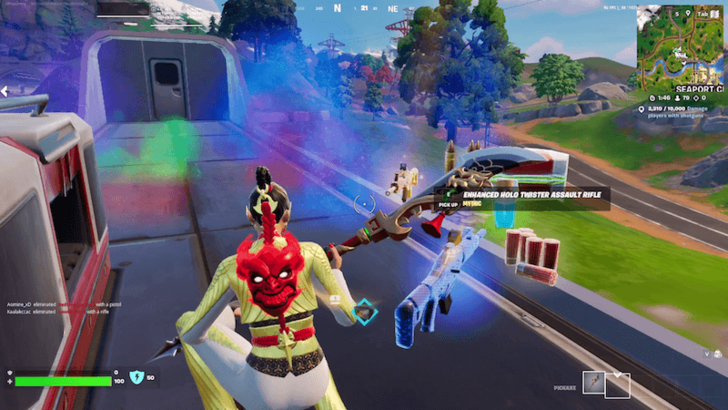 Enhanced Holo Twister Assault Rifle View