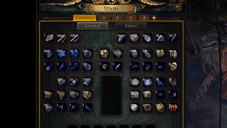 Currency Tab