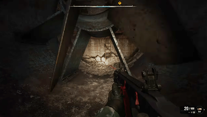 Ladder on Other Side of Fan