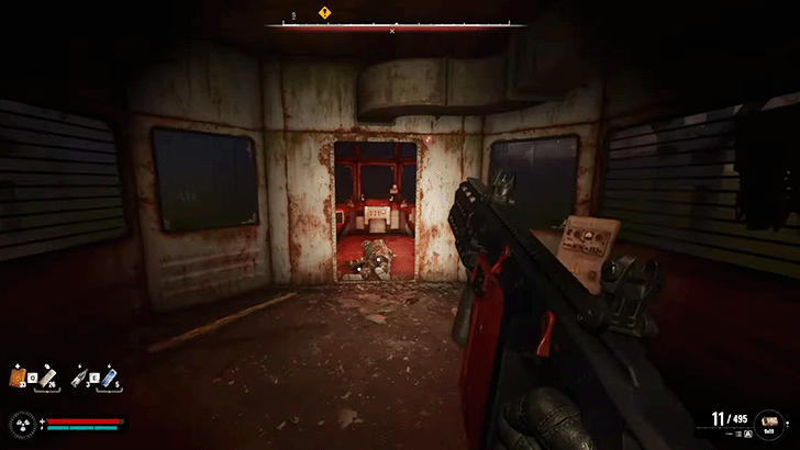 Flip the Switch Inside Red Room