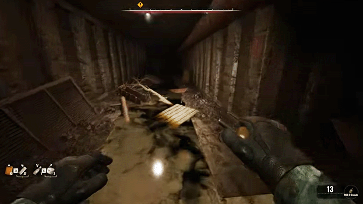 Throw Grenades at Rats in the Tunnels