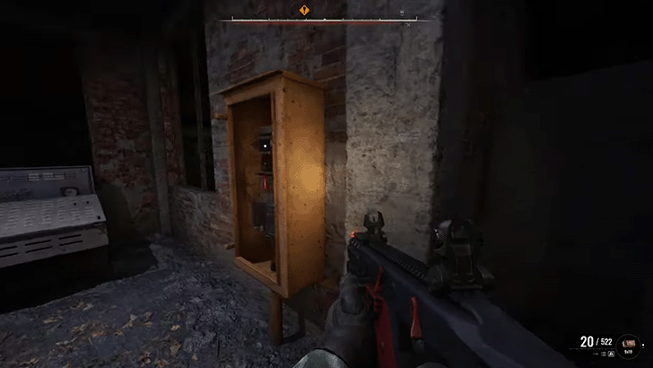 Activate the Switch in Control Room