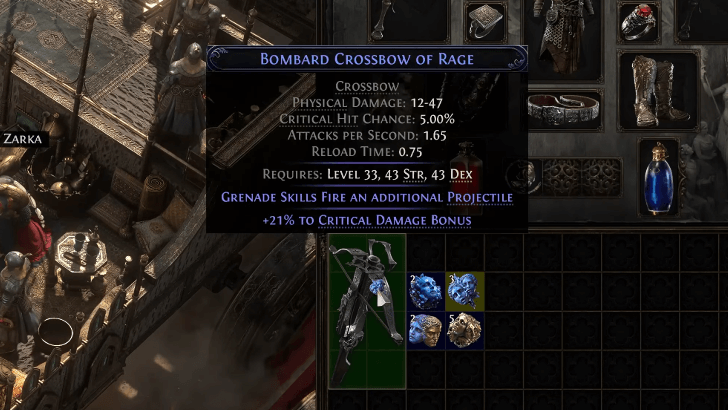 Use Currency Items to Upgrade Gear