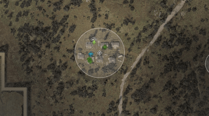 Rookie Village Stash Map
