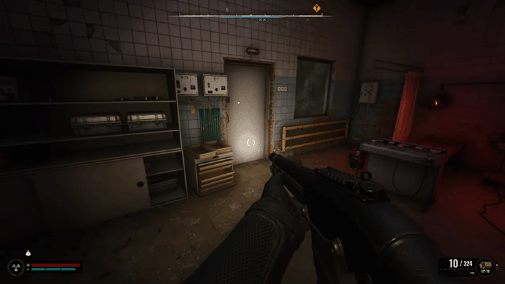 Exit the Lab via First Door to the Left