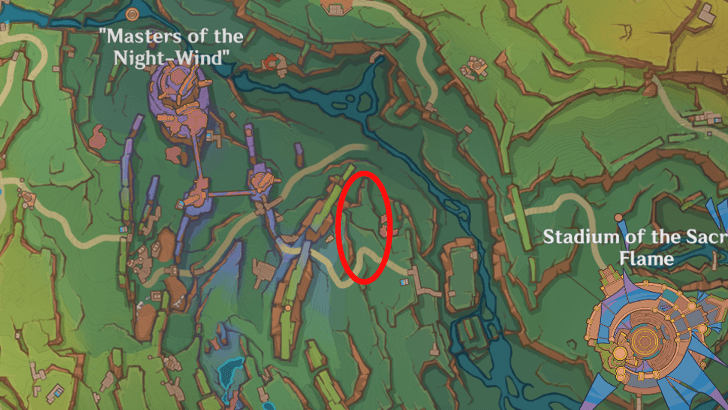 Genshin - White Chestnut Oak Wood Locations 3