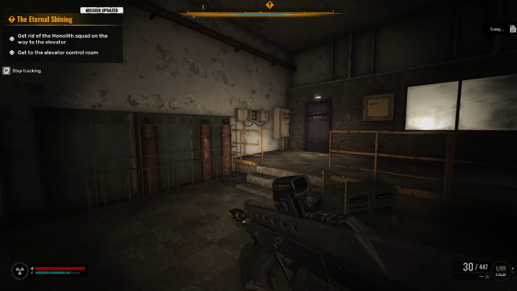 getting to the elevator control room step 1