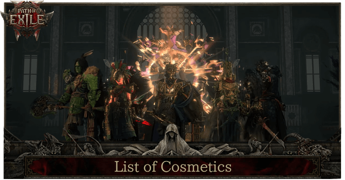 Path of Exile 2 - List of Cosmetics