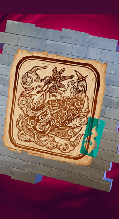 Woodblock Print Jade