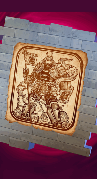 Woodblock Print Samurai...