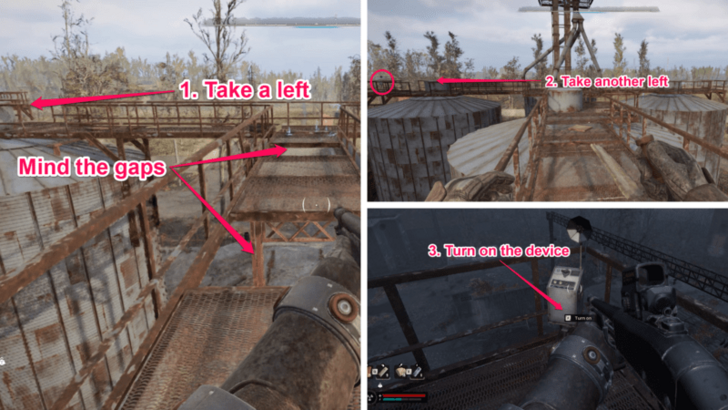 Turning On the Device