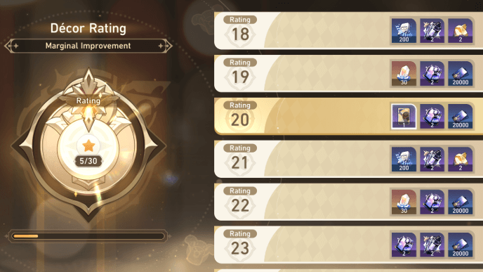 HSR - Cosmic Home Decor Guide - To a Dreamless Sleep Wallpaper Reward