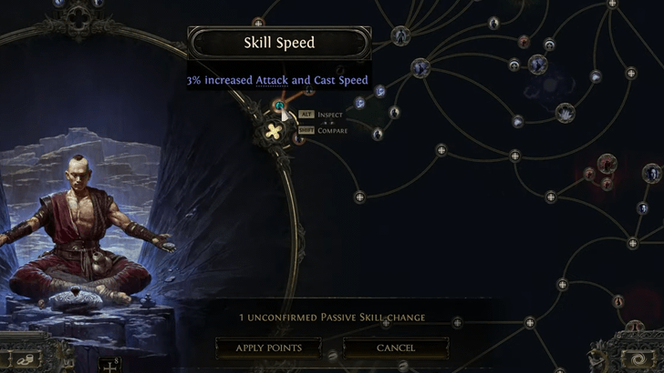 Path of Exile 2 Progress Passive Tree