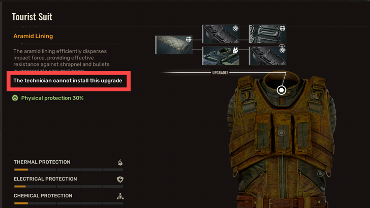 Technician Cannot Install Upgrade