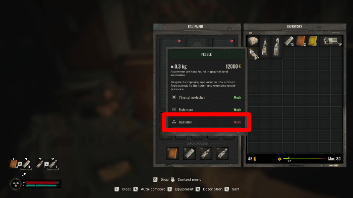 Remove Artifacts from Your Inventory