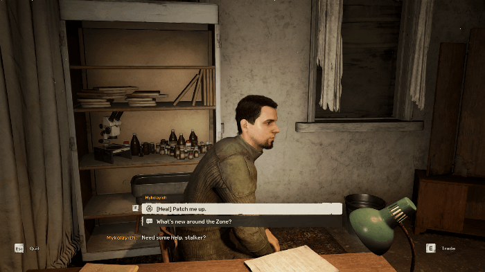 Go to a Medic to Remove the Radiation