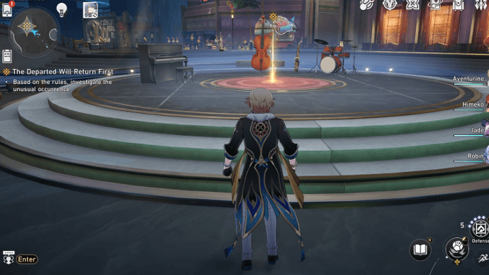 Honkai Star Rail - The Departed Will Return First Walkthrough - Approach the Stage