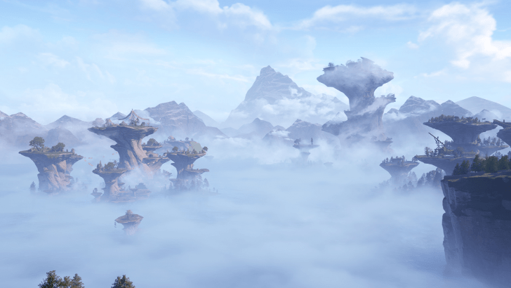 Infinity Nikki- Soaring Above the Starry Sky (Abandoned District)