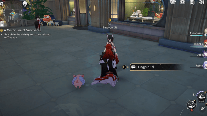 Honkai Star Rail - A Misfortune of Survivors Walkthrough - Step 2