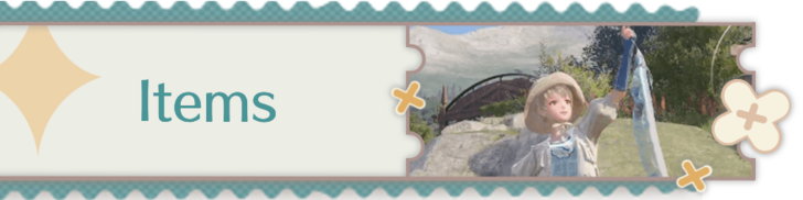 Infinity Nikki - Items