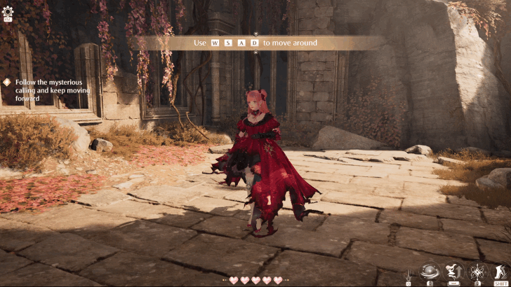 Use Movement Controls to Move Around