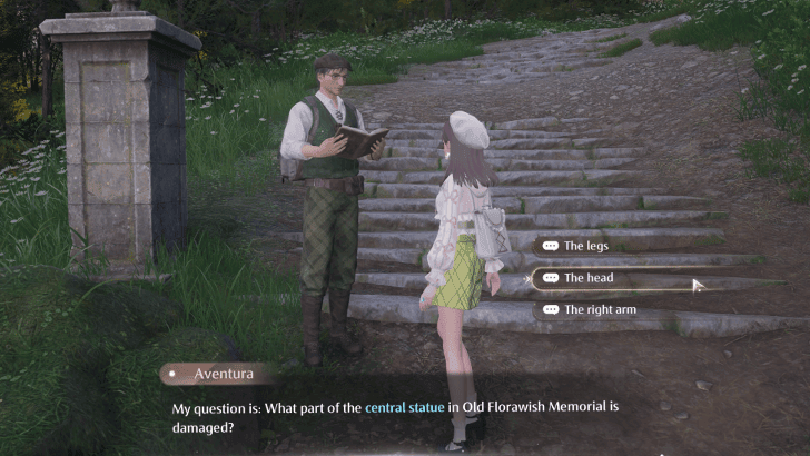 Infinity Nikki - Observation Ancient Statues Answers