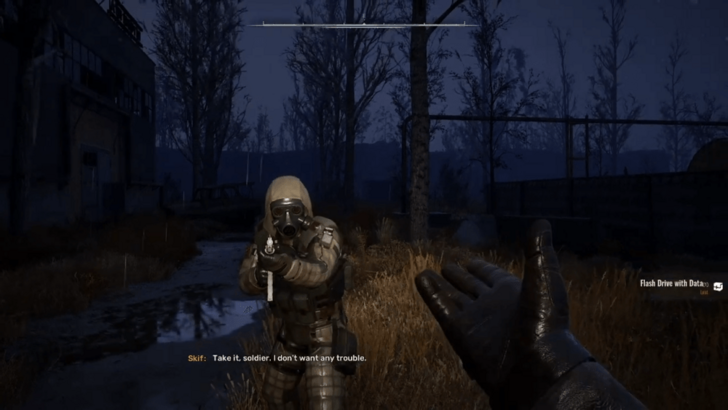 Give the Flash Drive to Wardens