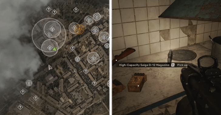 High-Capacity Saiga D-12 Magazine Location