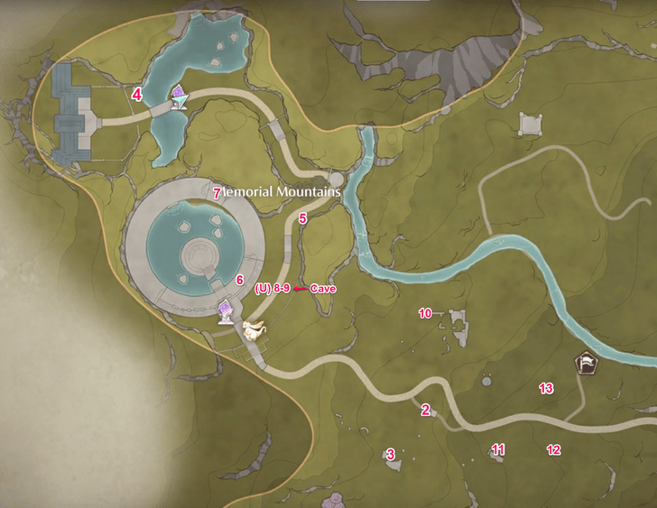 Memorial Mountains Chests Flatmap