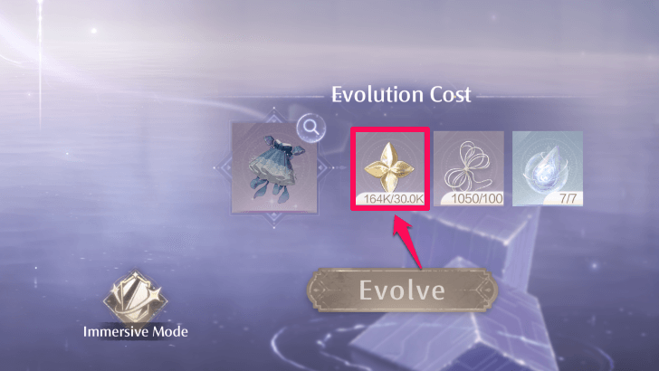 Outfit Evolution Bling Cost