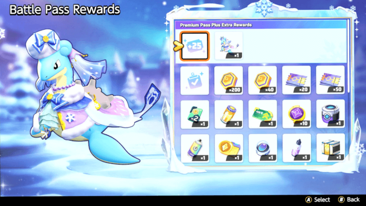 Pokemon UNITE - Battle Pass S28 Premium Pass Rewards.png