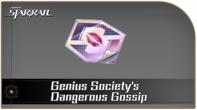 Honkai Star Rail - Genius Society