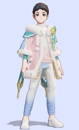 Warm Set (Lapras, Pink): Top and Bottom Preview