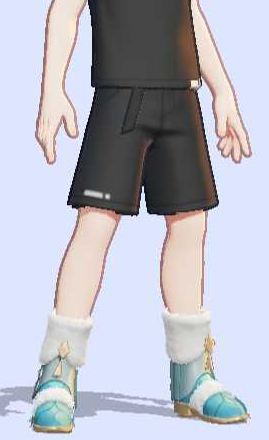 Warm Set (Lapras, Pink): Shoes Preview