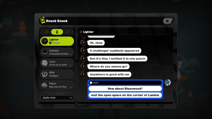 Send a DM to Lighter