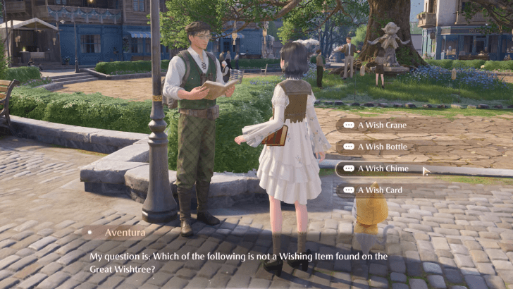 Infinity Nikki - Observation Great Wishtree Answers