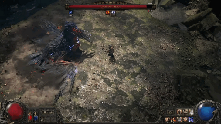 Path of Exile 2 (PoE 2) Scourge of the Skies Boss