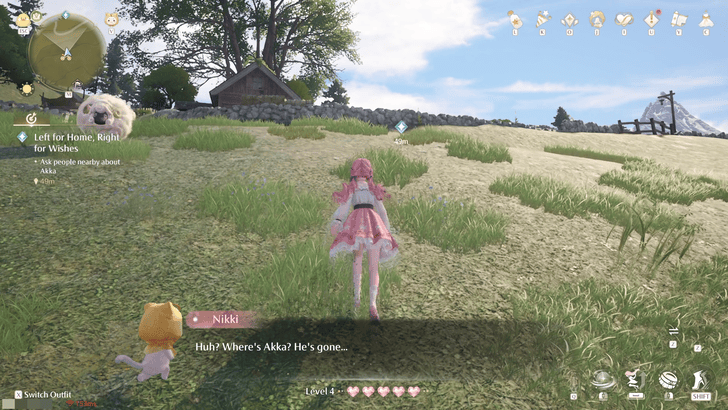 Infinity Nikki Deliver the Drink to Akk Near the Shepherd