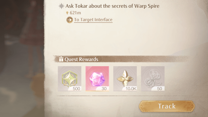 Diamonds from Quest Rewards