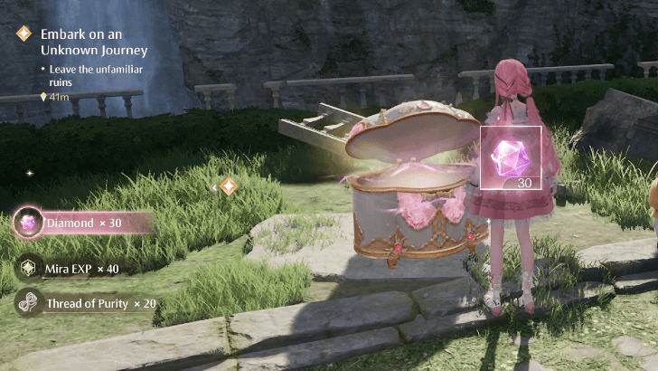 Diamonds from Chests