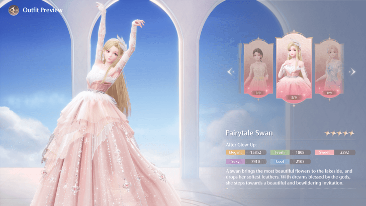 Fairytale Swan Outfit Preview