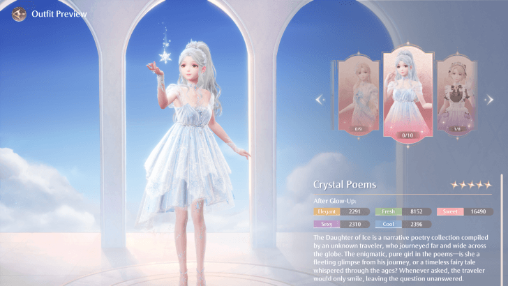 Crystal Poems Outfit Preview