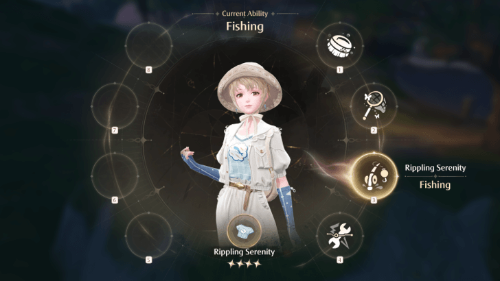 Equip the Fishing Ability Outfit