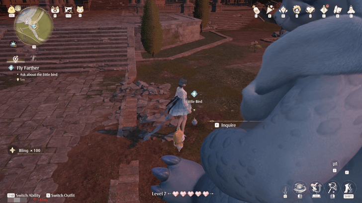 Infinity Nikki Ask About the Little Bird