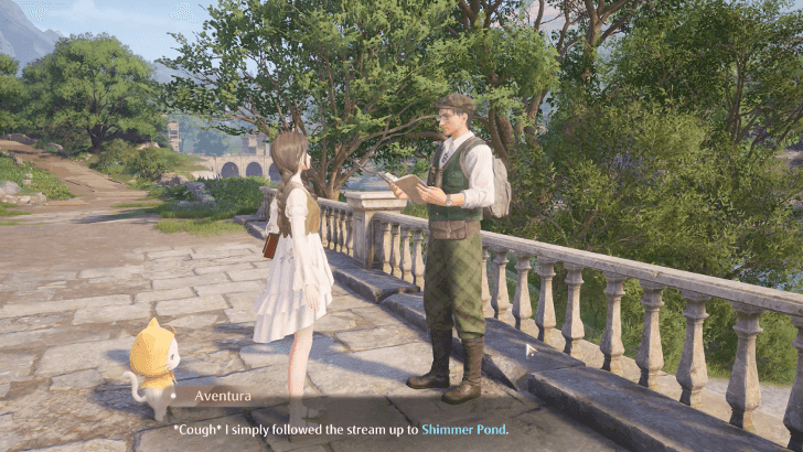 Infinity Nikki - Observation Shimmer Pond Aventura