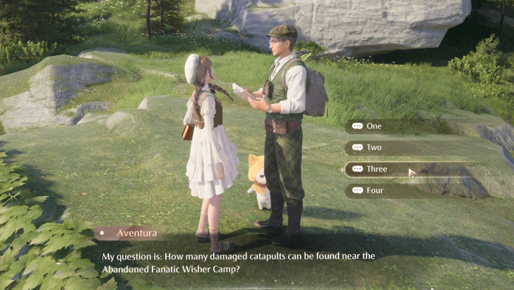 Infinity Nikki - Observation Abandoned Camp Answers