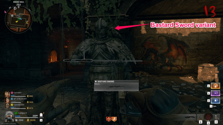 Bastard Sword Crow Variant