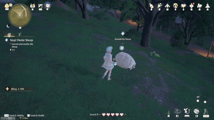 Infinity Nikki Groom and Soothe the Sheep