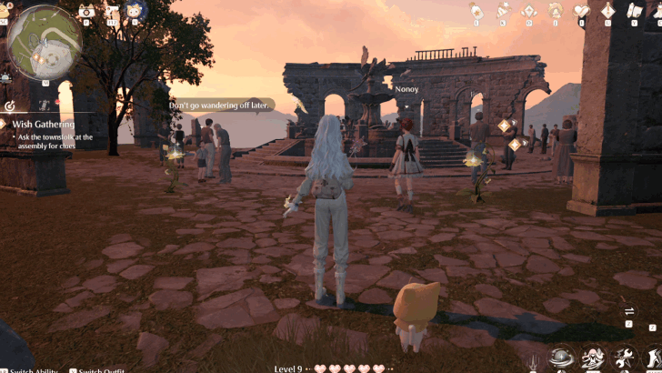 Search for Clues at the Gathering in the Morning